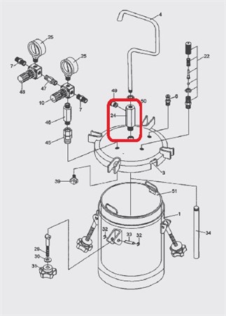 Fluid Outlet Connecting Joint Sus 303